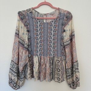 American Eagle Flowy Top